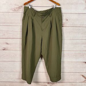 Madewell Cropped Pants High Rise Tapered Leg